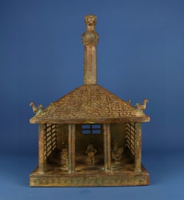 A Exquisite Bronze -With Inscription Ornament