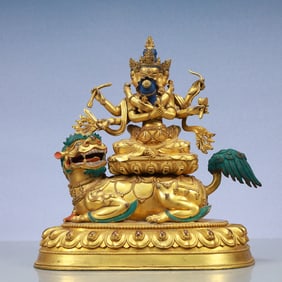 A Exquisite Gilt Bronze Buddha statue