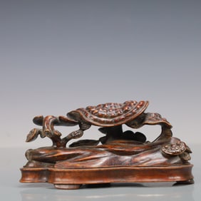 A Exquisite Eaglewood Ganoderma lucidum Pattern Ornament