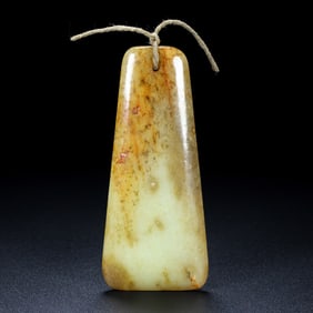 An Archaic Gaogu yu Pendant