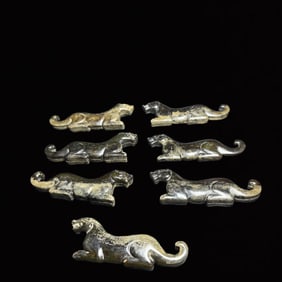 A Set of Fine Gaogu Jade Ornaments