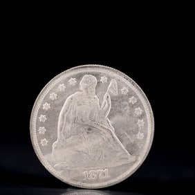USA One Dollar 1871 Coin