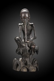 A Rare Bronze Figure Ornament