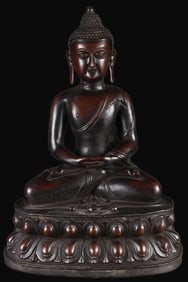 A Rare Gilt Bronze Statue of Vajra Standing Statue
