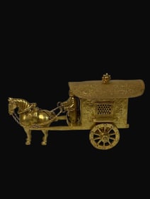 A Rare A Set of Bronze-gilt Carriages