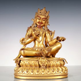 A Exquisite Gilt Bronze Statue of Bodhisattva Buddha statue