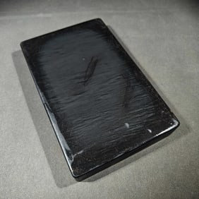 An Exquisite with poem Inkstone