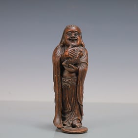 A Exquisite Eaglewood Figures Ornament