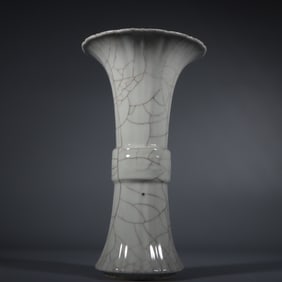 An Exquisite Ru yao Vase