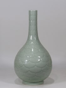 An Exquisite Celadon Glazed Vase