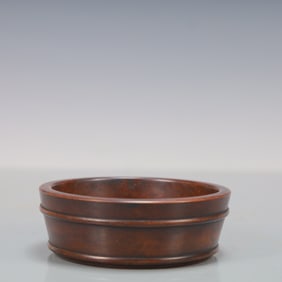 A Exquisite Zitanwood Brush Washer