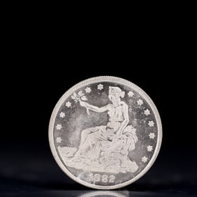 USA Trade Dollar 1882 Coin