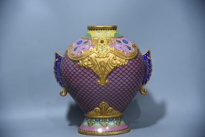 A Rare Thangka Porcelain Plate