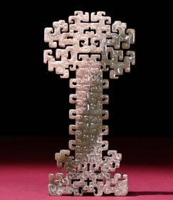 An Exquisite White Jade Ornament