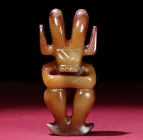 An Exquisite White Jade Ornament