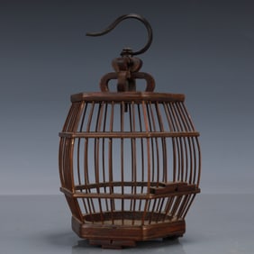 An Exquisite Zitanwood Birdcage