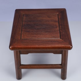 An Exquisite Huali wood Stool