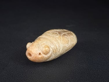 An Exquisite White Jade Pig Ornament