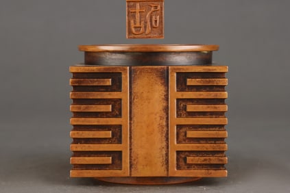 An Exquisite Bronze Censer