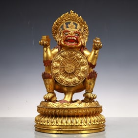 A Exquisite Gilt Bronze Buddha statue