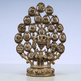 A Exquisite Coppery Buddha statue