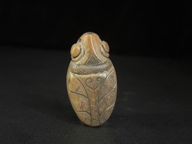 An Exquisite White Jade Pig Ornament