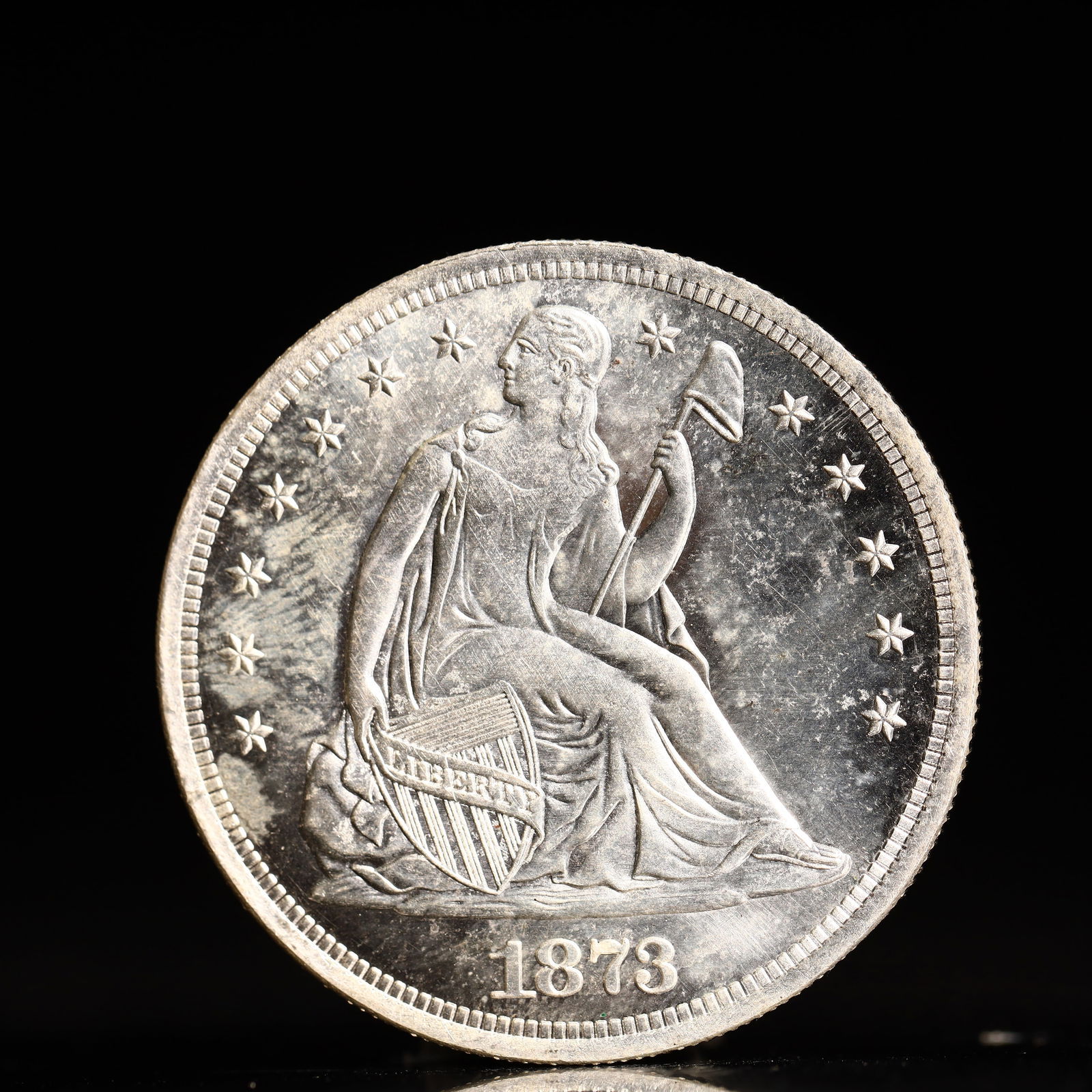 USA One Dollar 1873 Coin (1 of 2)