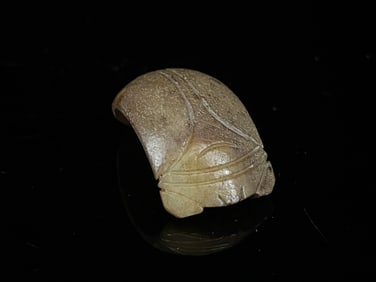 An Exquisite White Jade Ornament