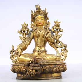 A Exquisite Gilt Bronze Buddha statue