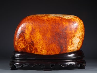 An Exquisite White Jade Ornament