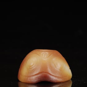An Archaic Hongshan Culture White Jade Jade Ornament