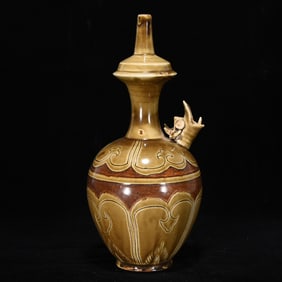 A Rare Ding yao Flower Pattern Vase