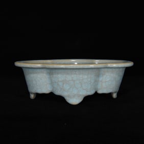 An Exquisite Ru yao Water Pot