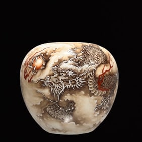 An Exquisite Yang Color Character and Story Pattern Jar
