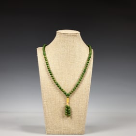 An Exquisite Turquoise Necklace&Bracelets