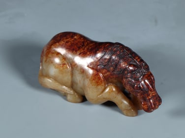 A Rare Hetian Jade Horse