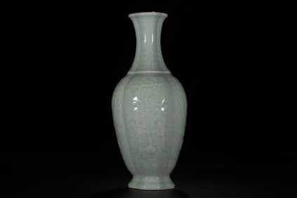 A Pair of Rare sky blue glazed vases