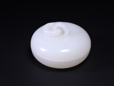 A Rare Hetian Jade Box?