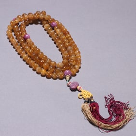 A Rare Tourmaline prayer beads