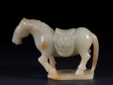 A Rare Hetian Jade Horse?