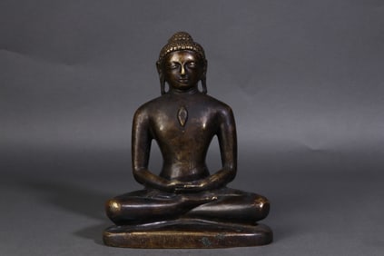 A Rare  Copper Tire Tibetan Buddha Statue