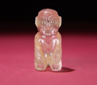 An Exquisite Crystal Figure Pendant