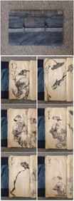 A Chinese Album Ink Painting of Bird on Paper,Bada Shanren