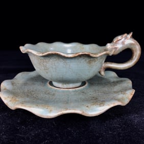 An Exquisite Ru yao Cup