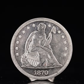 USA One Dollar 1870 Coin