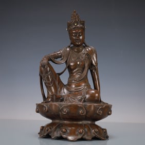 A Exquisite Eaglewood Statue of Avalokitesvara Buddha statue