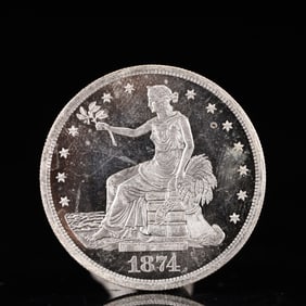 USA Trade Dollar 1874 Coin