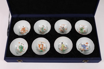 A Set of Rare  Figure Pattern Bowls?