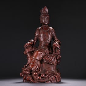A Rare Agarwood Guanyin