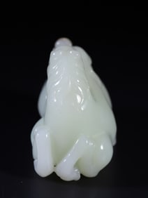 A Rare Hetian Jade Horse Ornament?